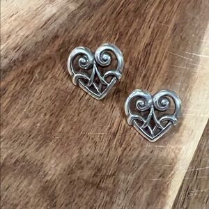 Brighton Genoa Heart Studs